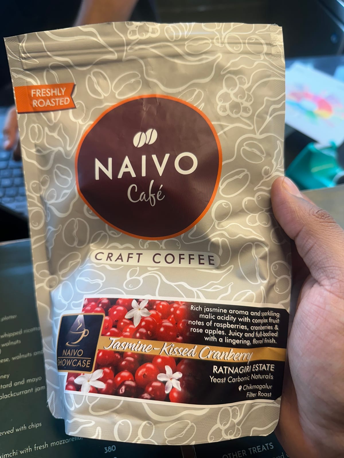Ratnagiri SL 9 | Jasmine Kissed Cranberry by Naivo Coffee Company