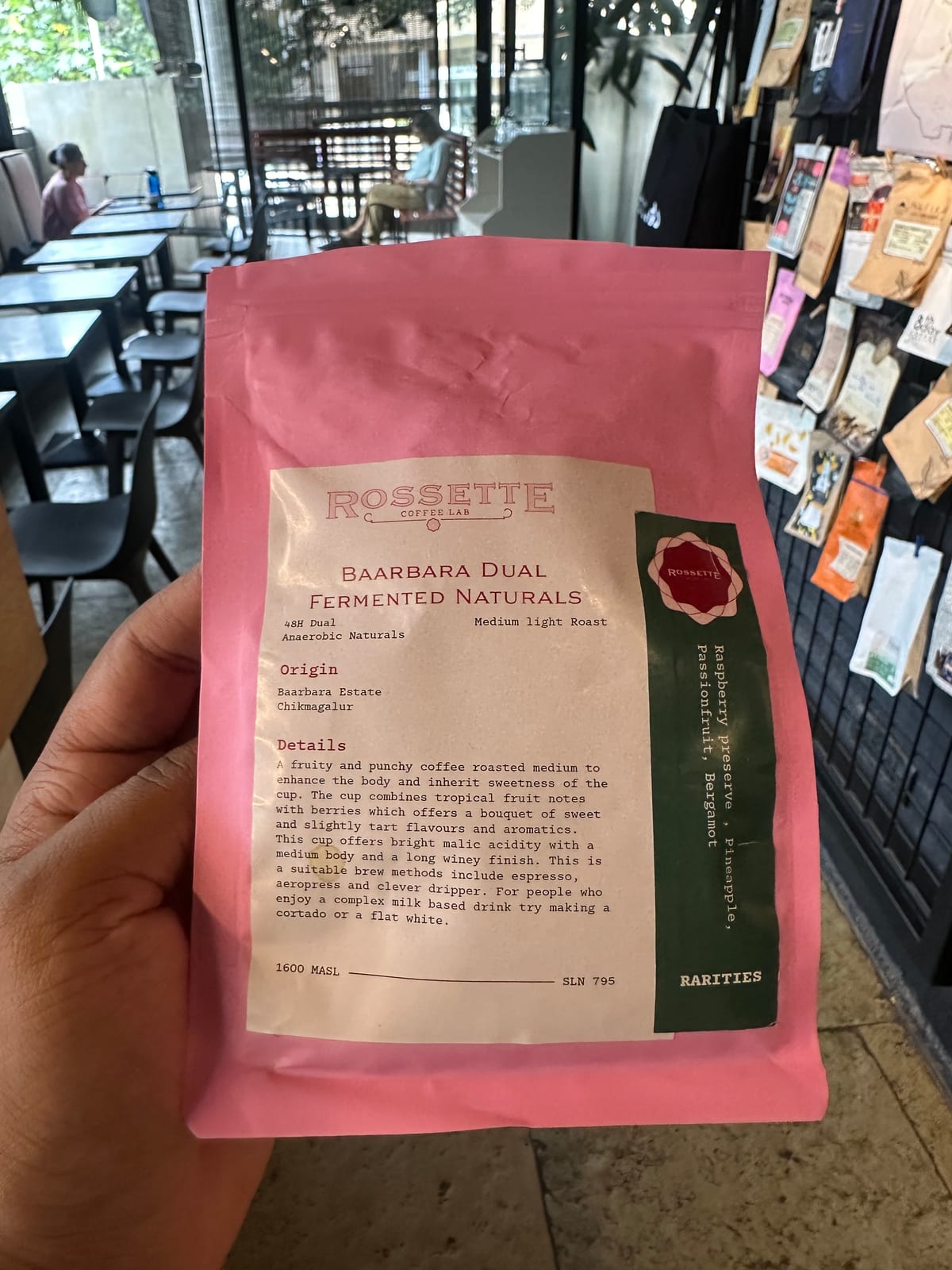 Baarbara Dual Fermented Naturals by Rossette Coffee