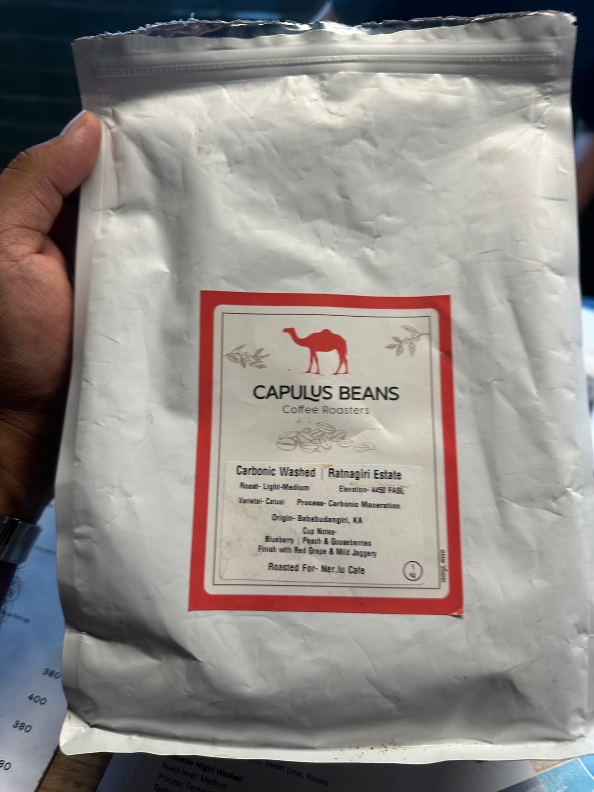 Ratnagiri Washed by Capulus Beans Coffee Roasters