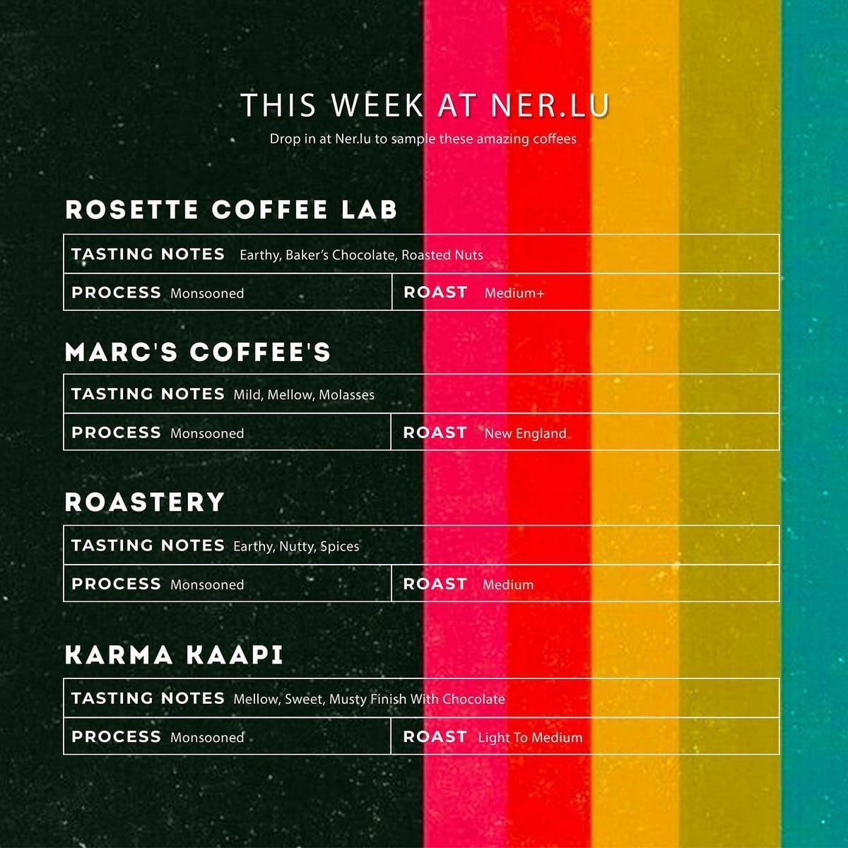 Menu photo from This Week at Nerlu (Monsooned Malabar Showcase)