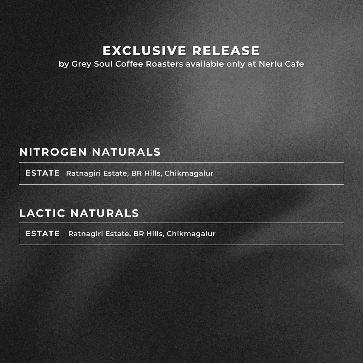 Menu photo from Grey Soul Coffee Roasters