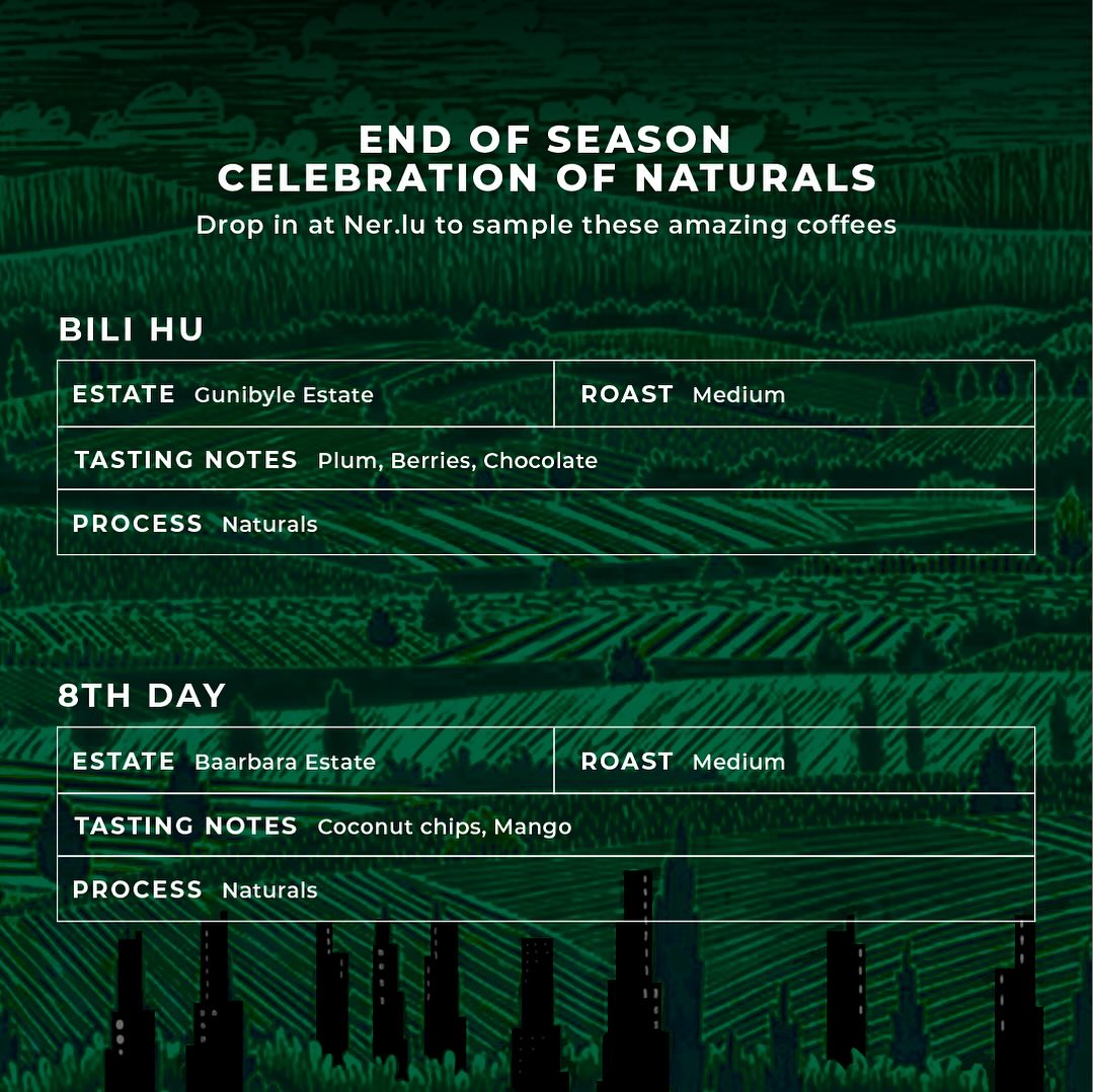 Menu photo from End of Season Celebration of Naturals