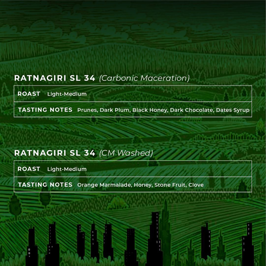 Menu photo from Genetics Coffee (Ratnagiri SL 28 & SL 34 Feature)