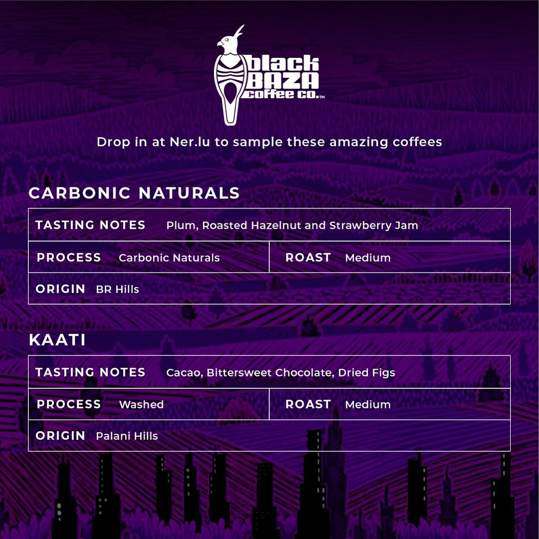 Menu photo from Black Baza Coffee Co.