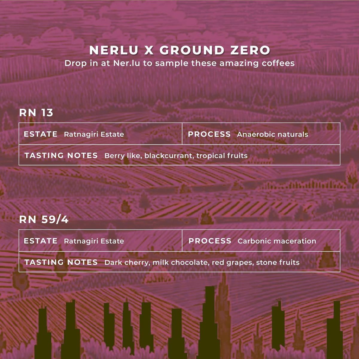 Menu photo from Ground Zero Coffee Roasters