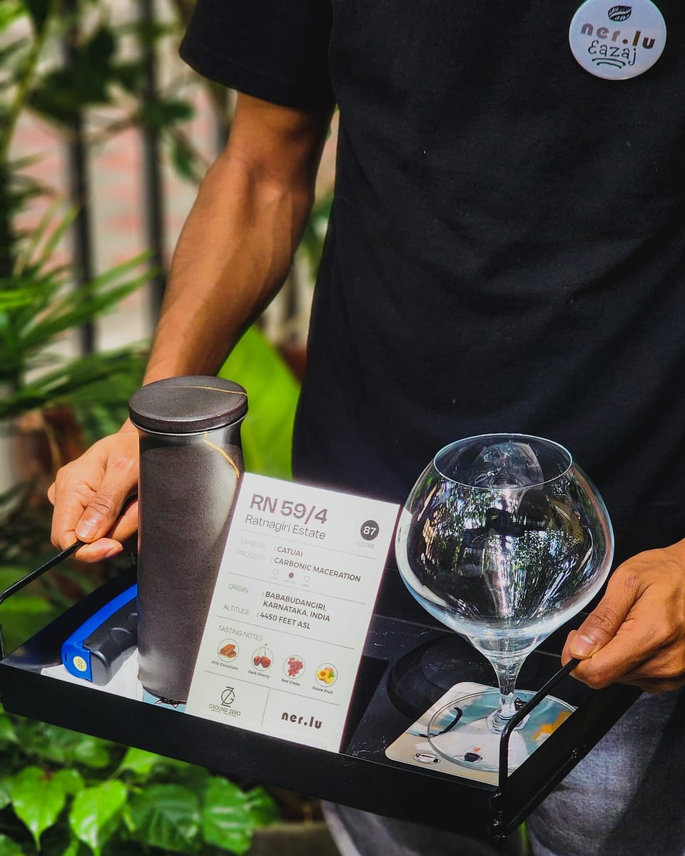 Menu photo from Ground Zero Coffee Roasters × Ratnagiri Estate (SWIRL.SMELL.SIP)