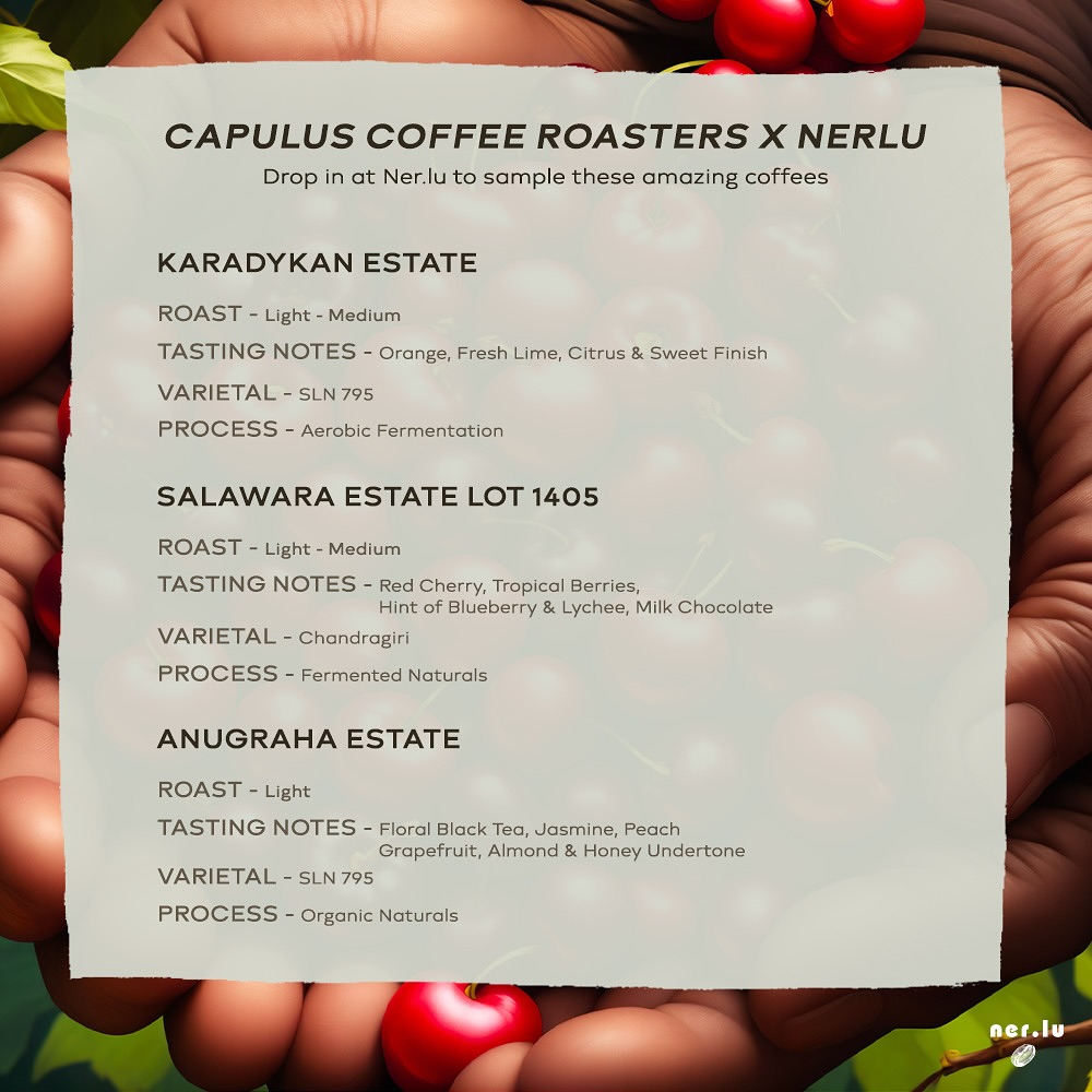 Menu photo from Capulus Beans Coffee Roasters