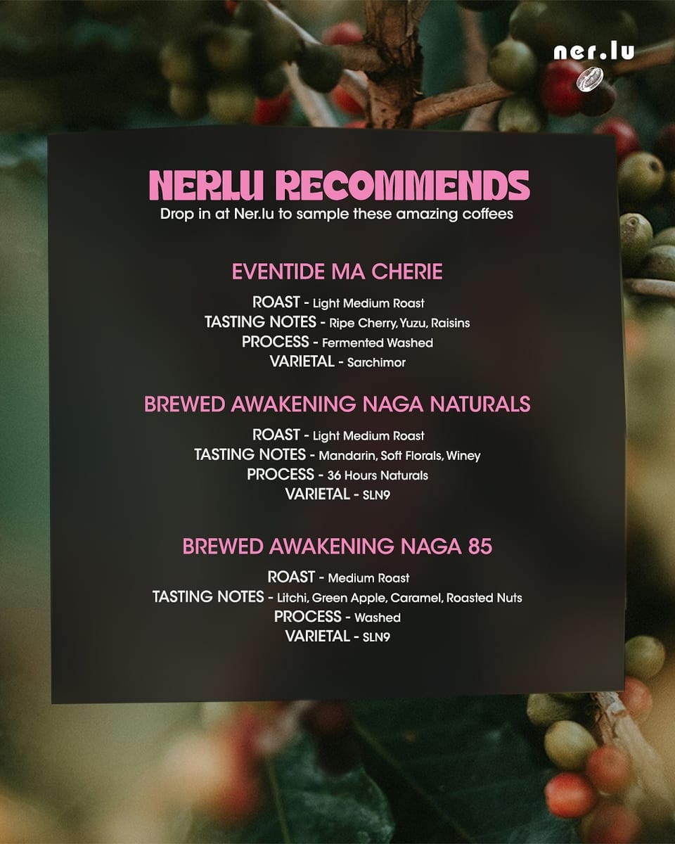 Menu photo from Eventide / Brewed Awakening / WAQA (Three-Roaster)