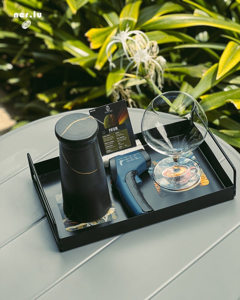 Menu photo from PRISM: Ground Zero Coffee × Ratnagiri Estate