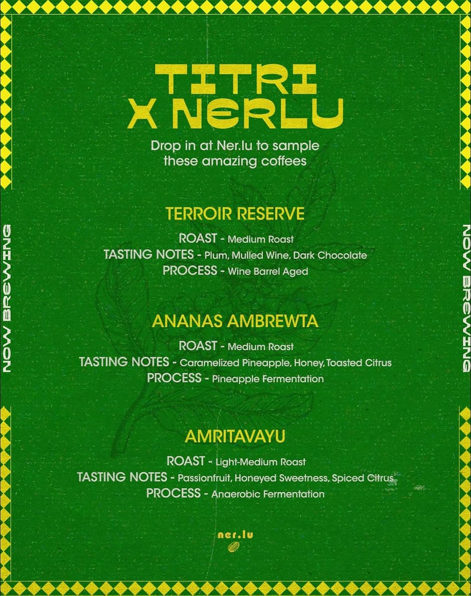 Menu photo from Titri Coffee Growers