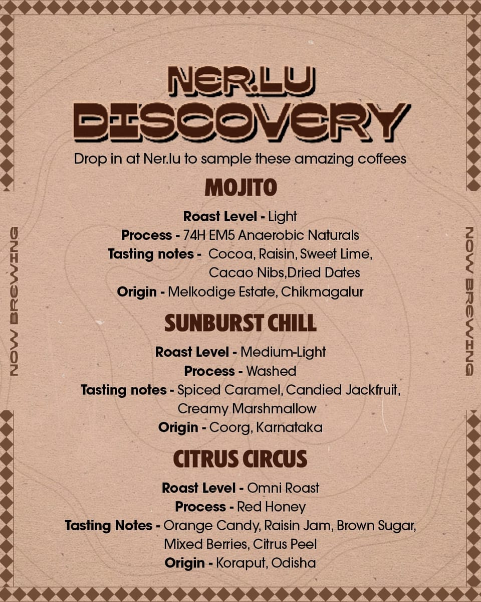 Menu photo from Broot Coffee Roasters